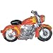 Snarly Motorcycle Helium Shape