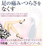 「コンフォートラボ・ウォークサポートシリーズ」ハイヒール用インソール【3足セット】 SM（22.5〜24cm） 株式会社