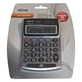 Ativa 12-Digit Desktop Tax Calculator