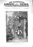 1881 Not Tall Enough Little Girl Door Knocker Hopkins