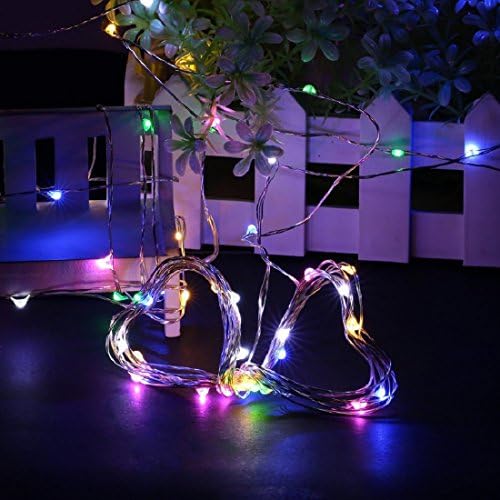 InnLight Color Changing Led String Light 17ft 50LEDs Waterproof Starry String Lights with 12V Power Adapter for Christmas, New Year, Wedding, Patio, Garden, Indoor& Outdoor Decoration (Multi-colored)