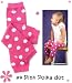 #4 "My Little Legs" Baby Leg warmers pink polka dot