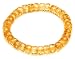 5x8mm Faceted Citrine Beaded Bracelet, 7.5" 5x8mm Faceted Citrine Beaded Bracelet, 7.5"