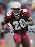 Willie Reid Florida State Seminoles Autographed 8x10 Photograph