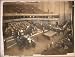 All Star Tournament, 18 Inch Balke Line, Chicago, May 7-14, 1906, Schaefer and Sutton banking for lead, Orchestra Hall (Historic Panoramic Photograph: 36 x 27)