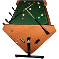 Trademark 3-in-1 Rotating Table Game (Billiards, Air Hockey, and Foosball)