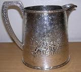 Derby International Silver Co. Bas Relief Silverplate Pitcher