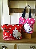 Hello Kitty Canvas Bag with Dots