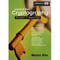 Modern Cryptography: Theory and Practice (paperback)