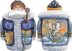 Fairy Butterfly Santa - Russian Handcarving