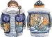 Fairy Butterfly Santa - Russian Handcarving