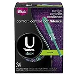 UPC 036000426656 product image for U by Kotex Sleek Tampons, Super, 34 Count | upcitemdb.com