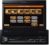 Pioneer AVH-P5100DVD 7 inch Multimedia Player with Motorised Screen, iPod Control, USB and Aux-in
