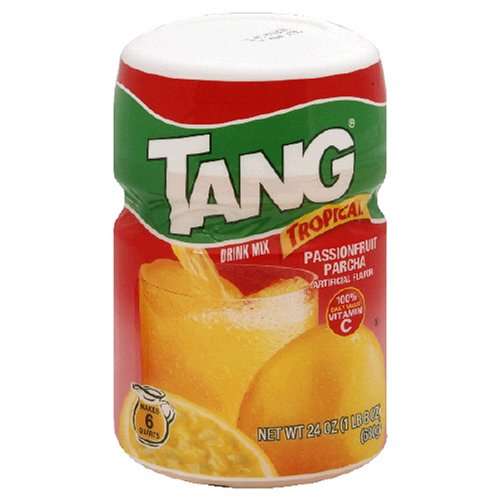 Tang Drink Mix, Tropical Passionfruit Parcha, 24-Ounce Canisters (Pack of 6) by Tang