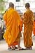 Buddhist Monks in the Grounds of a Temple in Thailand - 24