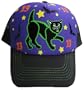 Halloween Black Cat 13 Mesh Trucker Hat Cap