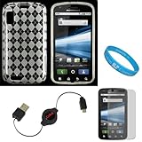 Clear Argyle Premium Thermoplastic Polyurethane Protective TPU Silicone Ski ....