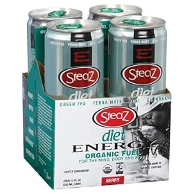 The Healthy Beverage Company - Steaz Rtd Diet Berry Energy, 4 drinks
