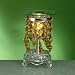 Decorative Glass With Amber Beads Electric Oil Aromatherapy Burner