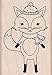 Hero Arts D6172 Winter Fox Card Making Kit
