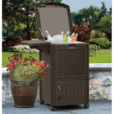 Suncast Resin Wicker Cooler