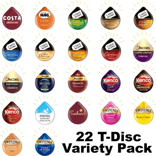 Tassimo Capsule Tdisc, 37 aromi (46 Tdisc)