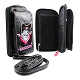 Pochette 2 en 1 Kuromi Pour T&eacute;l&eacute;phone Portable et Portefeuille
