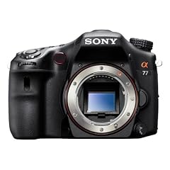 Sony SLT-A77V SLR-Digitalkamera (24 Megapixel, 7,6 cm (3 Zoll) Display, bildstabilisiert) schwarz
