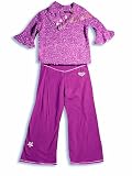 Rubbies - Girls 2-Piece Pant Set, Plum