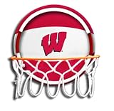 Neon Basketball Light Wisconsin Badgers