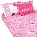 Hello Kitty Sweet and Sassy Twin Sheet Set