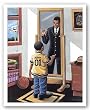 The High Road - Alpha Phi Alpha by Lester J. Kern 18"x24" Art Print Poster African-American