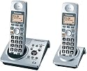 Panasonic DECT 6.0-Series Dual-Handset Cordless Phone System with Answering System (KX-TG1032S)