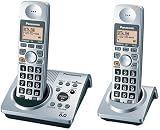  : Panasonic Dect 6.0 Series Dual Handset Cordless Phone System with Answering System (KX-TG1032S)