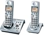 Panasonic DECT 6.0-Series Dual-Handset Cordless Phone System with Answering System (KX-TG1032S)