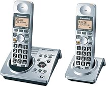 Panasonic DECT 6.0-Series Dual-Handset Cordless Phone System with Answering System (KX-TG1032S)