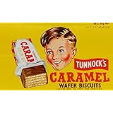 Tunnock Milk Chocolate Coated Caramel Wafer Biscuits 30 g (Pack of 48)