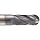 Niagara Cutter CB430M Carbide End Mill, General Purpose, AlTiN Coated, 4 Flutes, Ball End