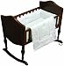 Baby Doll Bedding Royal Classic Cradle Bedding Set, Lavender
