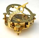 5" Sundial Compass Solid Brass Sun Dial