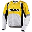Icon Overlord Men's Textile Street Jacket - Yellow