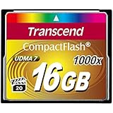 Transcend 16GB CompactFlash Memory Card 1000x (TS16GCF1000)