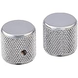 Fender Telecaster/Precision Bass Knobs - Knurled Chrome