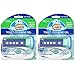 Scrubbing Bubbles Toilet Bowl Cleaning Gel Starter Kit, Includes Dispenser and Gel, Glade Rainshower Scent, 6 Stamps, Pack of 2 (12 Total Stamps)