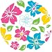 Wall Pops Removable Designs Island Fusion Pink Dot