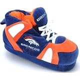 Denver Broncos Mens Over Sized House Shoes
