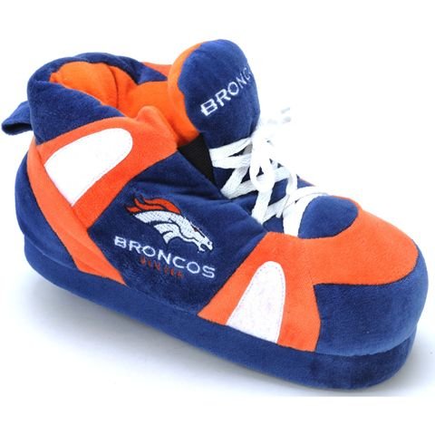 Denver Broncos Mens Over Sized House Shoes