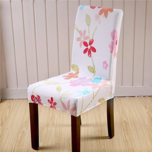 Super Fit Stretch Removable Washable Short Dining Chair Cover Protector Seat Slipcover for Hotel,Dining Room,Ceremony,etc - Style #13