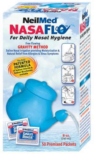 Childrens Toyshop  Health & Personal Care : NeilMed NasaFlo Unbreakable Neti Pot with 50 Premixed Packets