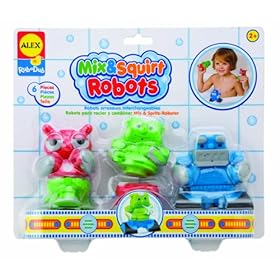  Alex Mix and Squirt Robots